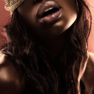 Beauty Model Working on New Photoshoot on Beach